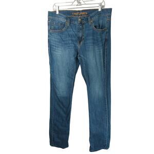 Cody James Jeans Mens 34x36 Blue Straight Western Work Wear